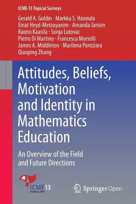 Attitudes, Beliefs, Motivation and Identity in Mathematics Education: An Overview of the Field and Future Directions - Paperback