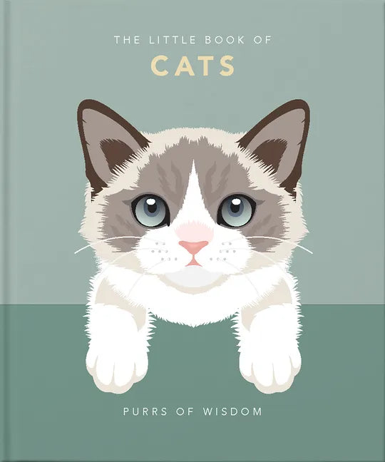 The Little Book of Cats: Purrs of Wisdom - Hardcover
