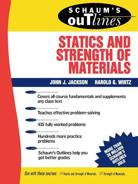Schaum's Outline of Statics and Strength of Materials - Paperback