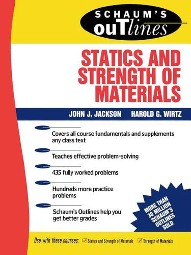 Schaum's Outline of Statics and Strength of Materials - Paperback