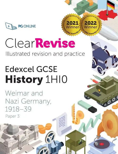 ClearRevise Edexcel GCSE History 1HIO Weimar and Nazi Germany - Paperback