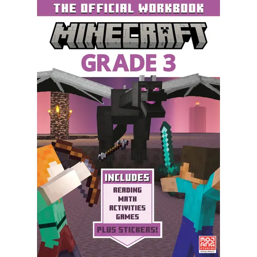 Official Minecraft Workbook: Grade 3 - Paperback