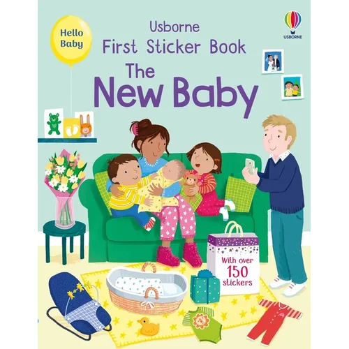 First Sticker Book the New Baby - Paperback