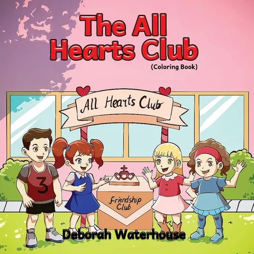 The All Hearts Club: Coloring Book - Paperback