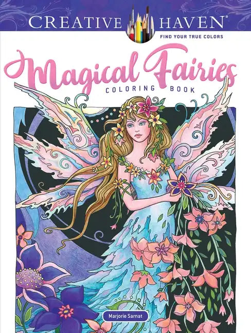 Creative Haven Magical Fairies Coloring Book - Paperback