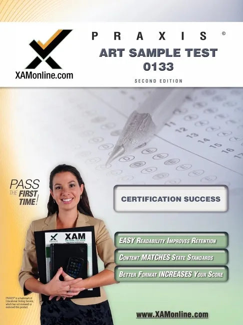 Praxis Art Sample Test 10133 Teacher Certification Test Prep Study Guide - Paperback