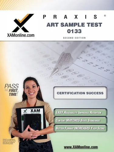 Praxis Art Sample Test 10133 Teacher Certification Test Prep Study Guide - Paperback