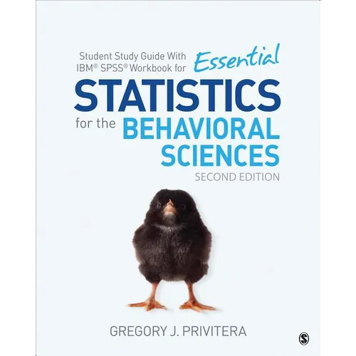 Student Study Guide with Ibm(r) Spss(r) Workbook for Essential Statistics for the Behavioral Sciences - Paperback