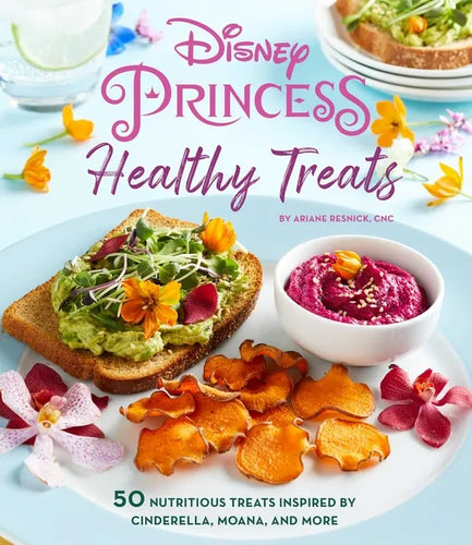 Disney Princess: Healthy Treats Cookbook (Kids Cookbook, Gifts for Disney Fans) - Hardcover