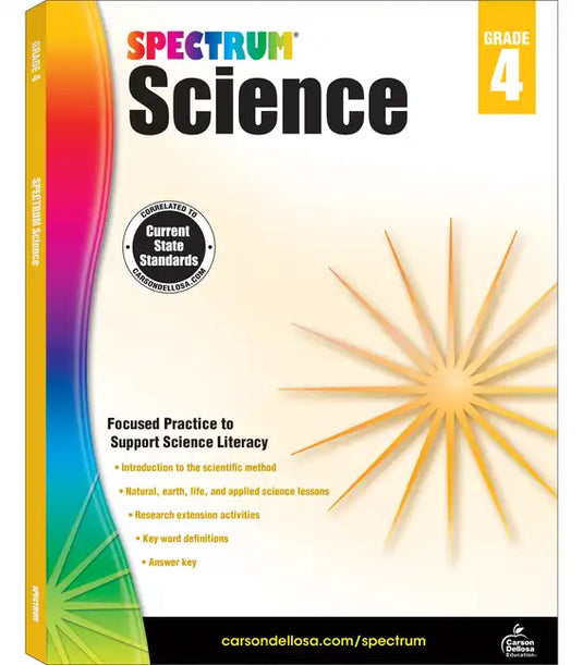Spectrum Science, Grade 4: Volume 56 - Paperback