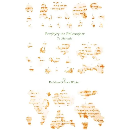 Porphyry the Philosopher: To Marcella - Paperback