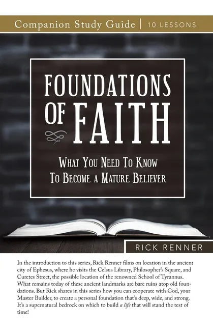 Foundations of Faith Study Guide - Paperback