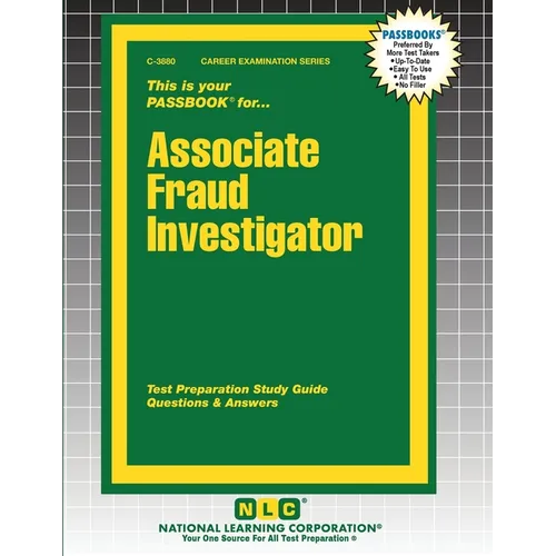 Associate Fraud Investigator - Paperback