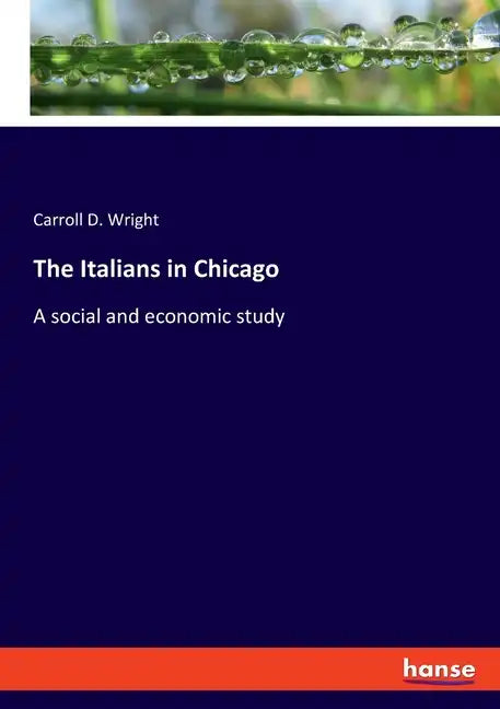 The Italians in Chicago: A social and economic study - Paperback