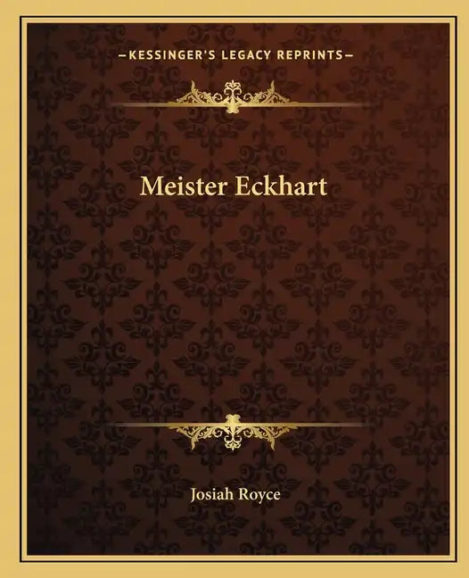 Meister Eckhart - Paperback
