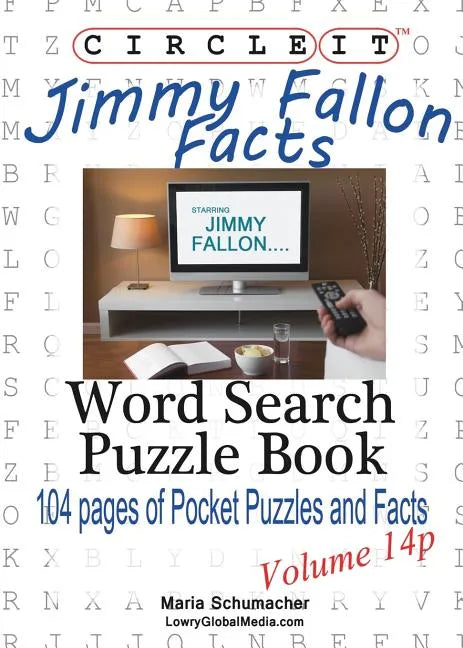 Circle It, Jimmy Fallon Facts, Pocket Size, Word Search, Puzzle Book - Paperback