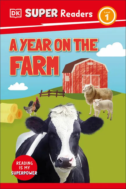 DK Super Readers Level 1 a Year on the Farm - Hardcover