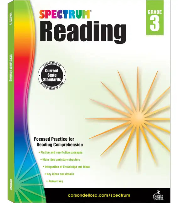 Spectrum Reading Workbook, Grade 3: Volume 22 - Paperback