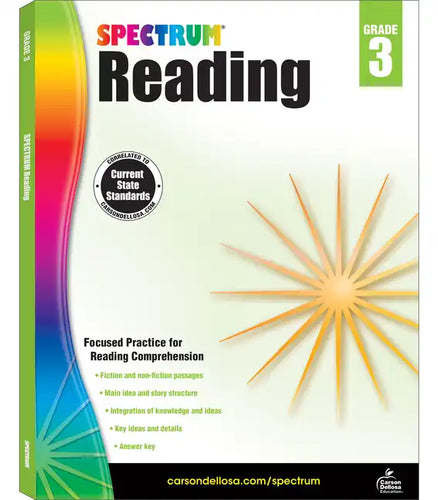 Spectrum Reading Workbook, Grade 3: Volume 22 - Paperback