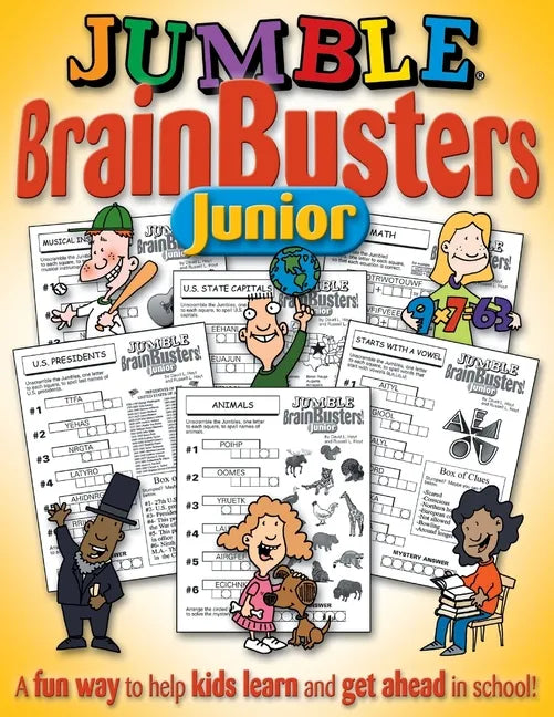 Jumble Brainbusters Junior: Because Learning Can Be Fun! - Paperback