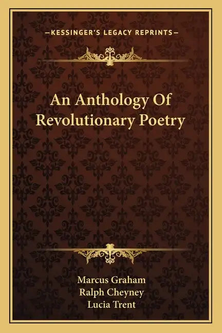 An Anthology of Revolutionary Poetry - Paperback