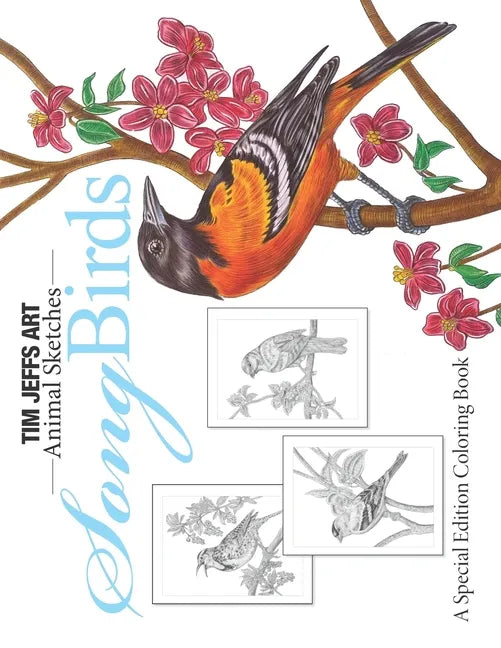 Song Birds: A Special Edition Coloring Book - Paperback