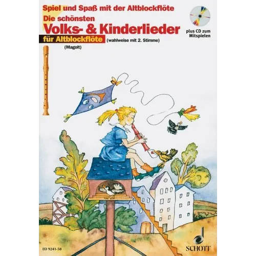 Volks- Und Kinderlieder: For Recorder - Paperback