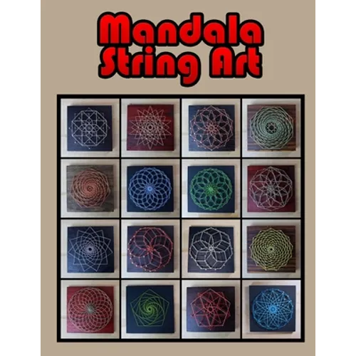 Mandala String Art - Paperback