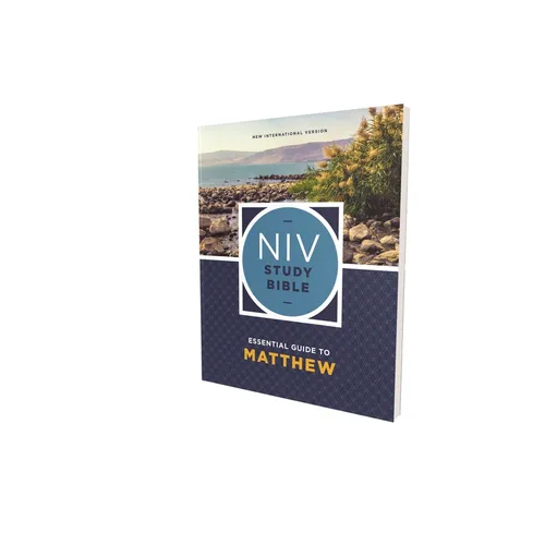 NIV Study Bible Essential Guide to Matthew, Paperback, Red Letter, Comfort Print - Paperback