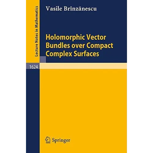 Holomorphic Vector Bundles Over Compact Complex Surfaces - Paperback