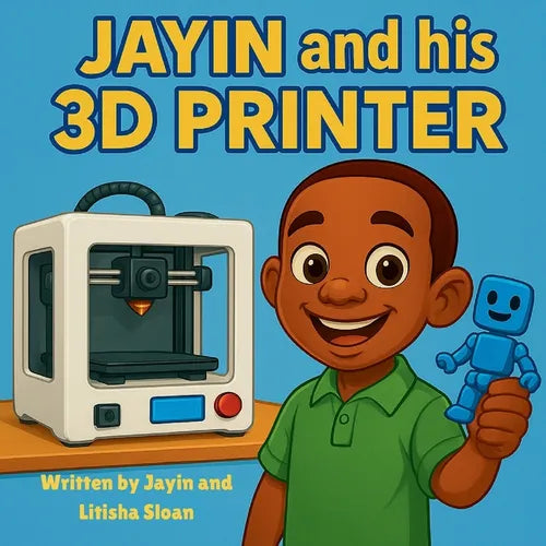 Jayin and his 3D printer - Paperback