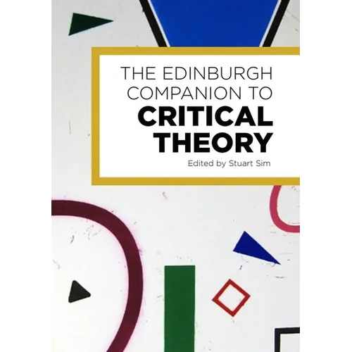 The Edinburgh Companion to Critical Theory - Paperback