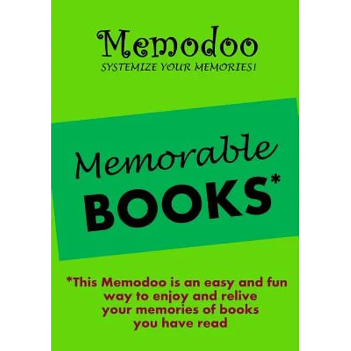 Memodoo Memorable Books - Paperback