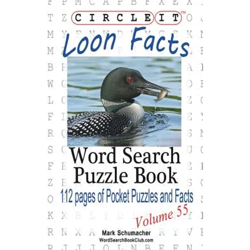 Circle It, Loon Facts, Word Search, Puzzle Book - Paperback