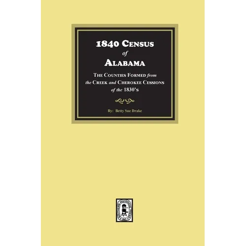 1840 Census of Alabama - Paperback