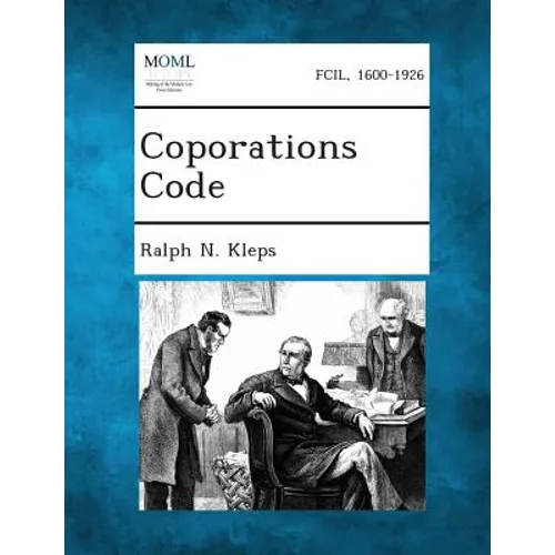 Coporations Code - Paperback