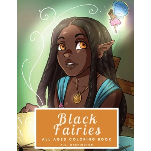 Black Fairies: All Ages Coloring Book - Paperback