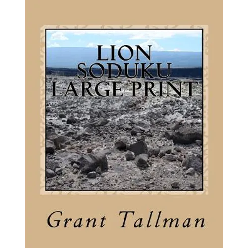 Lion Soduku Large Print - Paperback