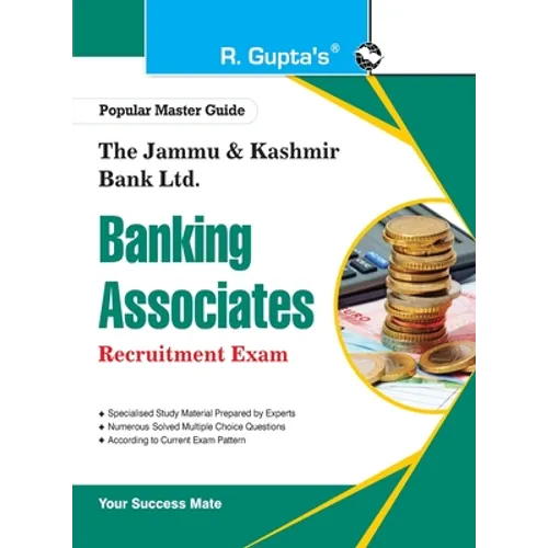 The Jammu & Kashmir Bank Ltd. Banking Associates Recruitment Exam - Paperback