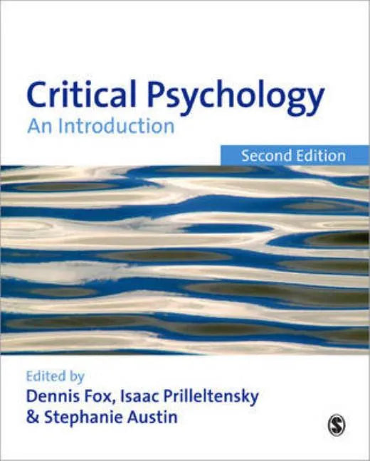 Critical Psychology: An Introduction - Paperback