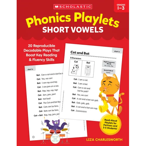 Phonics Playlets: Short Vowels - Paperback