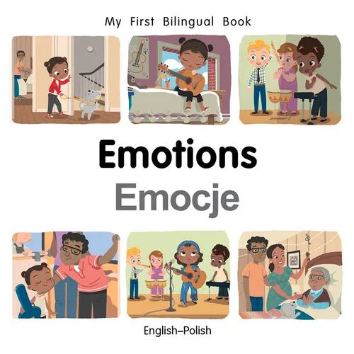 My First Bilingual Book-Emotions (English-Polish) - Board Book