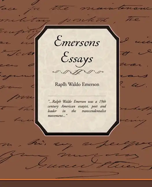 Emersons Essays - Paperback