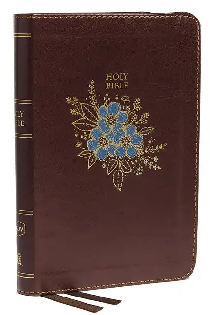 NKJV, Thinline Bible, Compact, Imitation Leather, Burgundy, Red Letter Edition - Imitation Leather