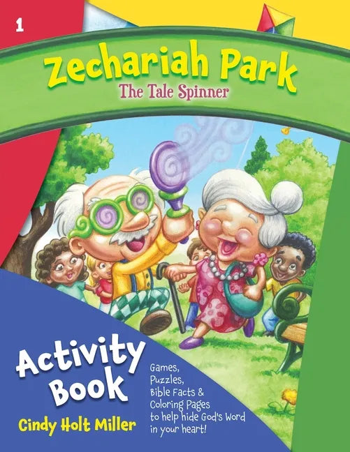 Zechariah Park: The Tale Spinner Activity Book - Paperback