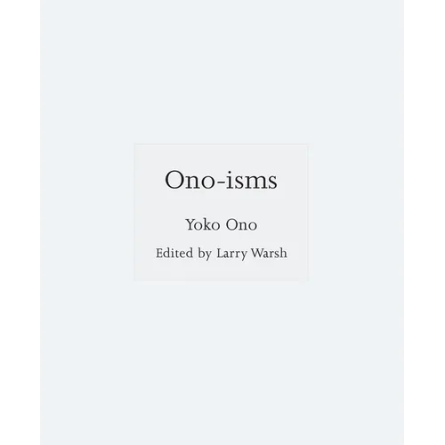 Ono-Isms - Hardcover