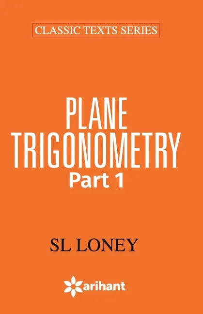 49011020Plane Trigonometry Part-1 - Paperback