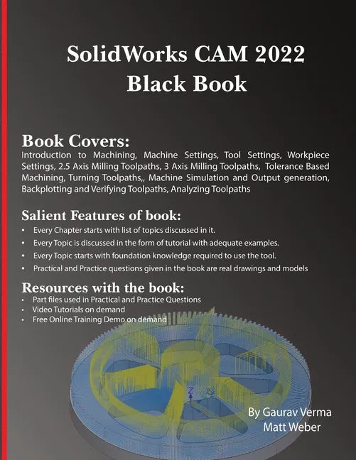 SolidWorks CAM 2022 Black Book - Paperback