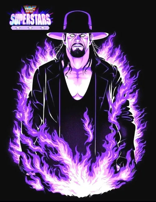 superstars: Anxiety WWE Coloring Books For Adults And Kids Relaxation And Stress Relief - Paperback