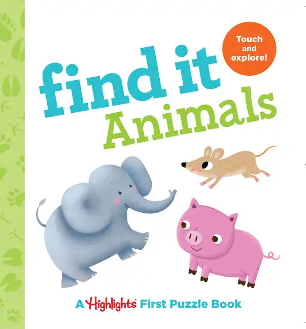 Find It Animals: Baby's First Puzzle Book - Board Book